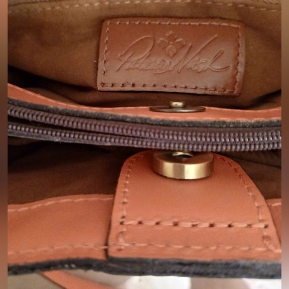 Orange Crossbody Handbag This Bag Retails For $299 In Macy's - Picture 3 of 5